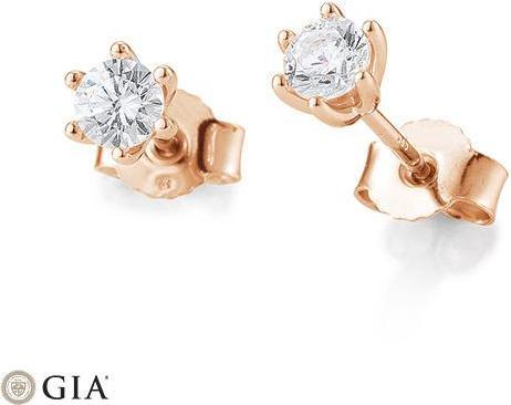 Image du produit Breuning Boucles d'oreilles 6 griffes (585, - Or)