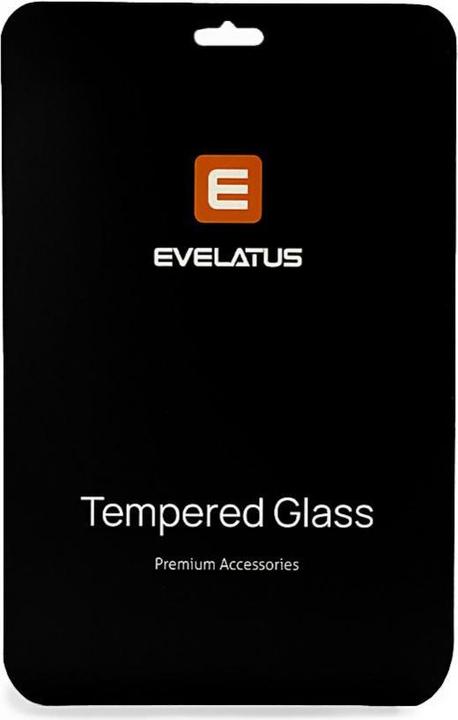 Actual product image Evelatus Galaxy TAB S9 Plus 3x strong 0.33mm Flat Clear Glass Anti-Static (1 Piece, Galaxy Tab S9 Plus)