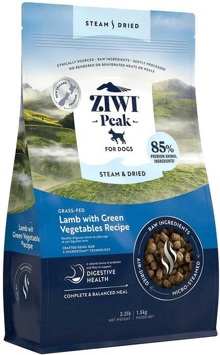Image du produit Magni Ziwipeak - Agneau vapeur & séché, chien 1,5 kg. - (zp085) (Adulte, 1 pcs, 1500 g)