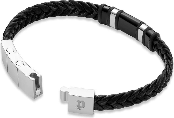 Image du produit Police Wavebreaker (1.10 cm, Acier inoxydable/cuir)