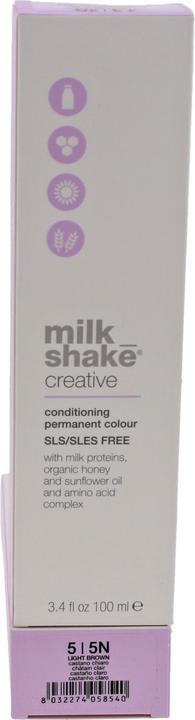 Milk_Shake milk shake Creative Conditioning Permanent Colour 5 Natural light brown 100 ml (Natural light brown)