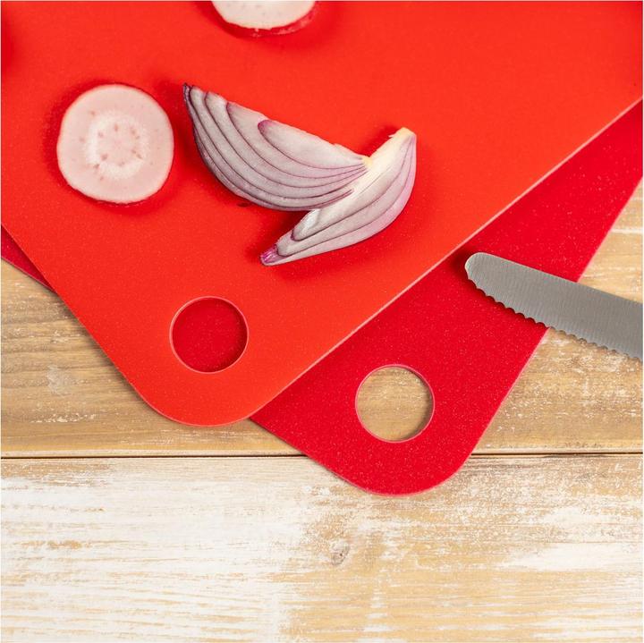 Produktbild Kuhn Rikon Schneidebretter Set 2 Stk. rot
