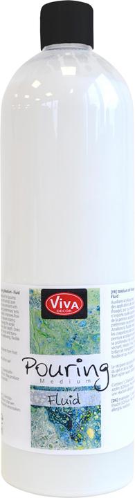 Viva Decor Pouring Medium Fluid, 1.000 ml, transparent (Durchsichtig, 1000 ml)
