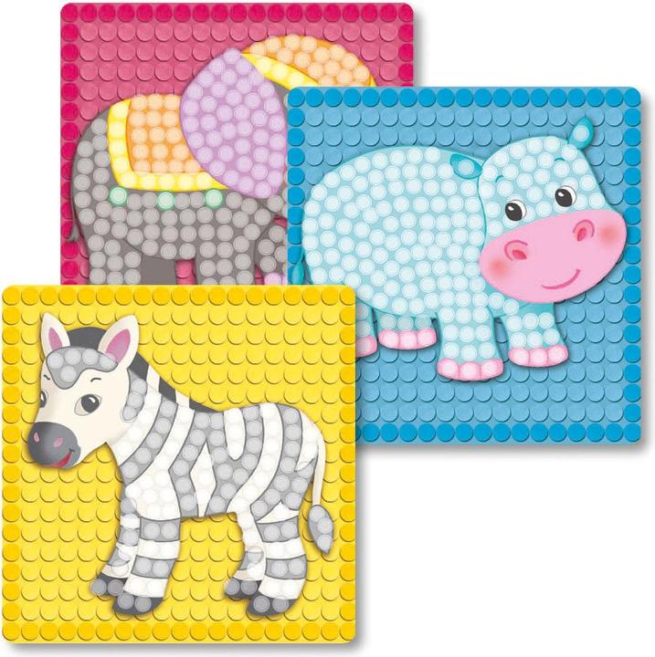 PlayMais Mosaikkarten Zoo