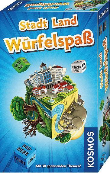 Actual product image Kosmos City Country Dice Fun (German)