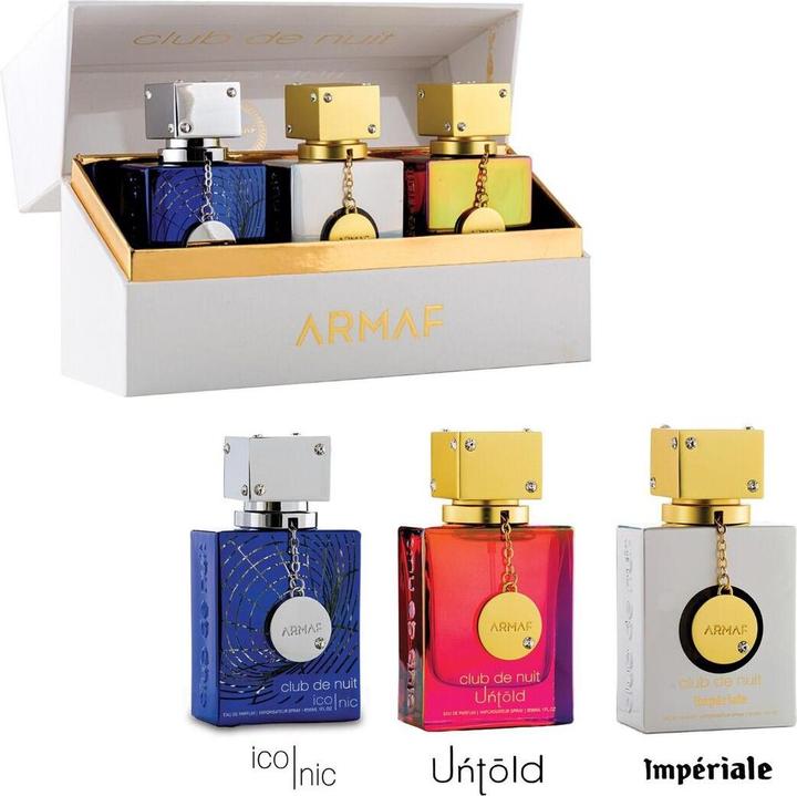 Armaf Mini set - EDP 3 x 30 ml (Parfum set)