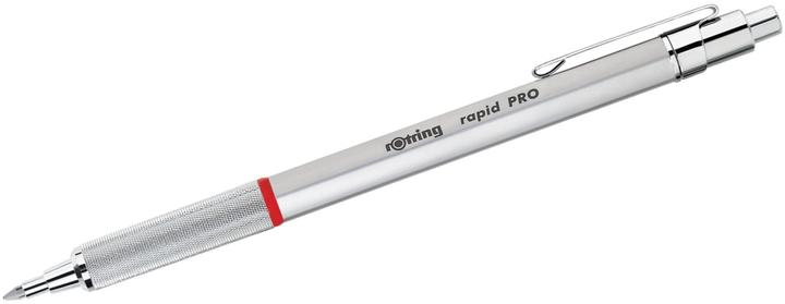 Actual product image Rotring Retractable biros rapid PRO CHROM Line colour: blue, line width: M, indelible (Chromed, 1 x)