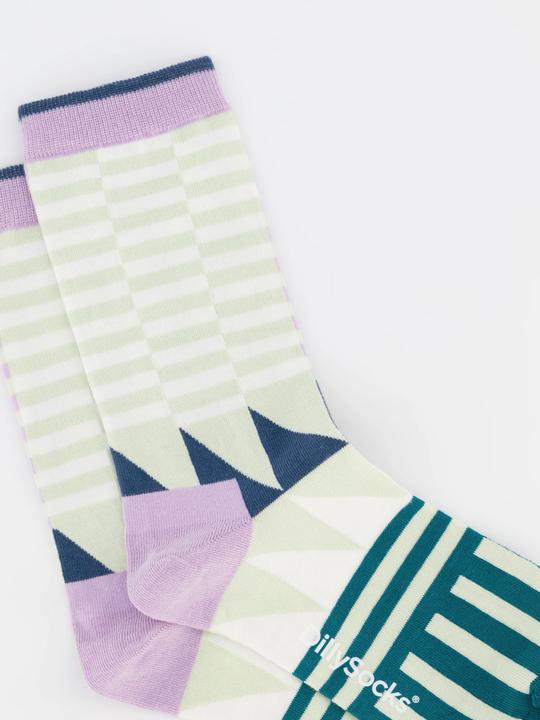 Produktbild DillySocks Socken "Premium pastel tile" ecru (Einzelpack, 39 - 41)