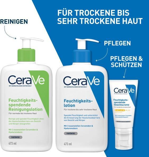 Produktbild CeraVe Feuchtigkeitslotion (Körperlotion, 473 ml)