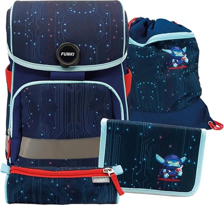 Funki Schulrucksack Cuby-Bag 5teilig (20 l)