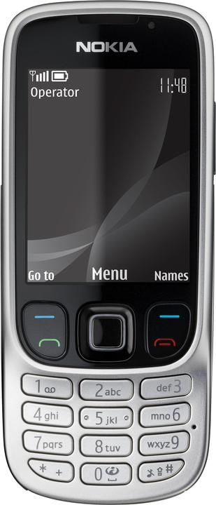 Nokia 6303 classic - Acciaio (2.20", 3 Mpx)