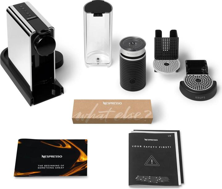 Actual product image Krups CitiZ Platinum & Milk (NESPRESSO Original)