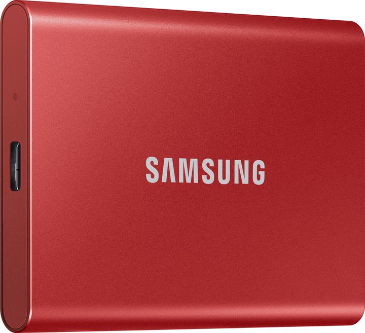 Image du produit Samsung Portable T7 Red (2000 Go)
