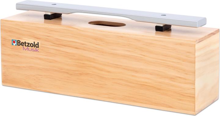 Immagine prodotto Betzold Musik Set di 10 blocchi di toni bassi e 10 mazzuoli, metallo leggero (Cubi)
