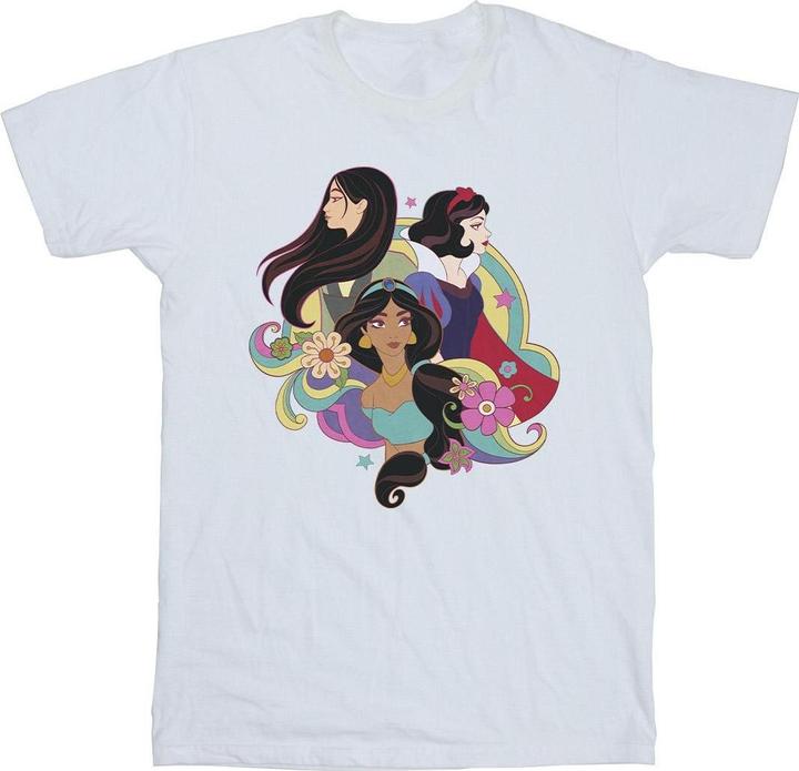 Actual product image Disney Mens Princess Mulan Jasmine Snow White T-Shirt (XL)