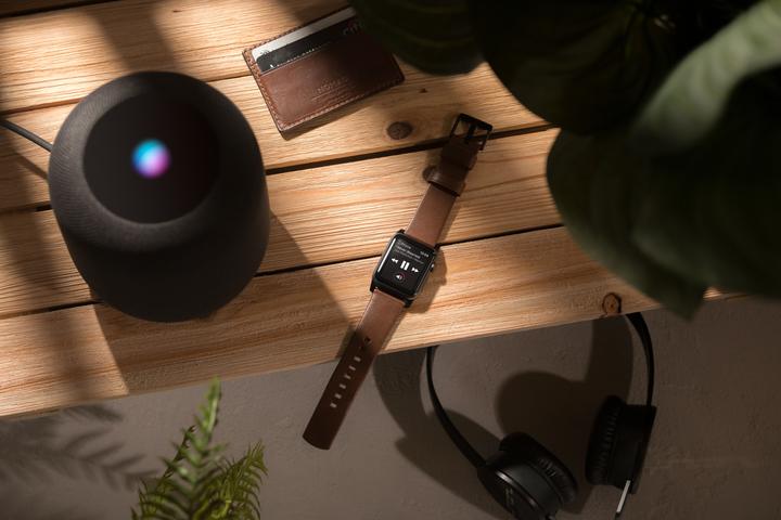 Immagine prodotto Nomad Cinghia di connessione moderna (44 mm, Acciaio inossidabile, Cuoio)
