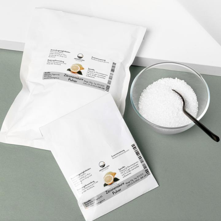 Immagine prodotto Drogerie Abderhalden Acido citrico (1 x 250 g)