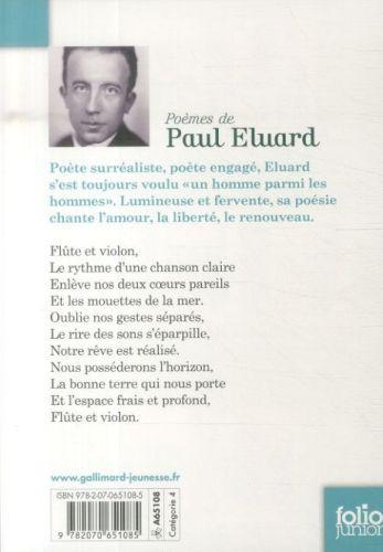 Immagine prodotto Poèmes de Paul Eluard (Francese, Eluard Paul, 2014)