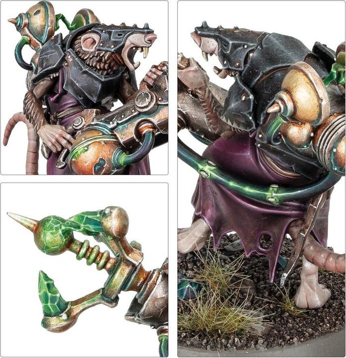 Immagine prodotto Games Workshop Warhammer AoS - Tecnomago Galvanizzatore Skaven (Materiale sintetico)