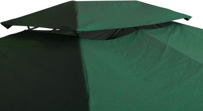 Produktbild Swisshandel24 Ersatzdach Pavillondach für Metallpavillon Gartenpavillon Partyzelt Gartenzelt Polyester 3x4m Grün (1200 cm, 300 cm)