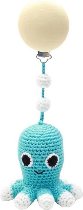 Image du produit nature Zoo natureZOO Jouet pour poussette, Turquoise Octopus