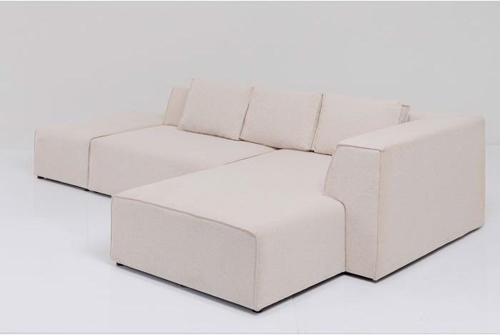 Image du produit Kare Design Canapé d angle Infinity Ottomane crème droite (Canapé d'angle)
