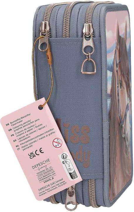 Actual product image Magni DEPESCHE Miss Melody Federtasche 3fach mit 3D Effekt