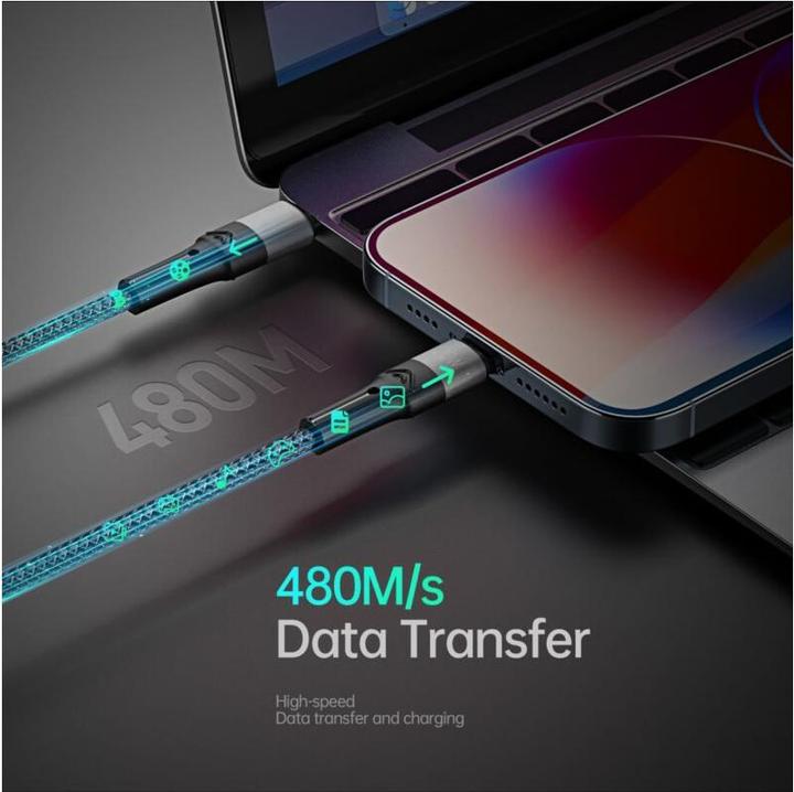 Actual product image Duzzona 3 in 1 USB Ladekabel (1.30 m)