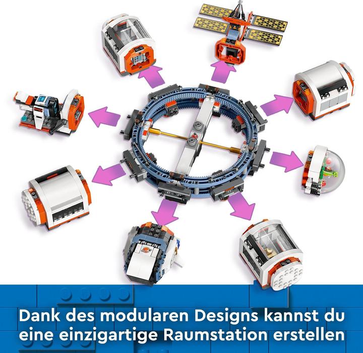 Produktbild LEGO Modulare Raumstation (60433, LEGO City)