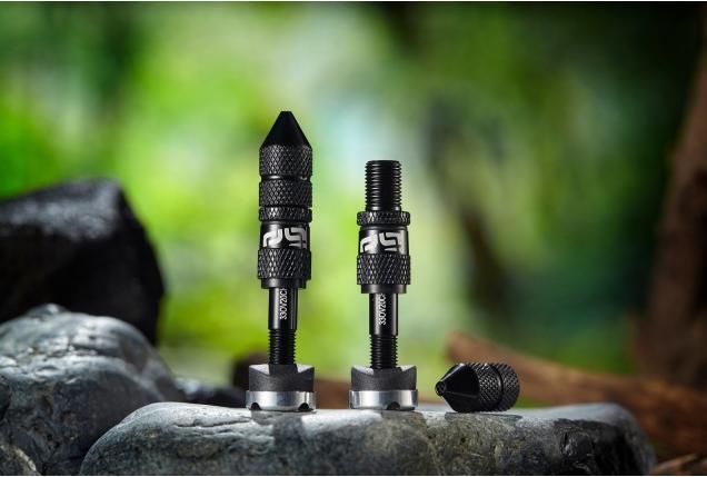 Produktbild e*13 Quick Fill Tubeless Schrader Ventile, 23-31mm Felgentiefe, 2 Stk., black