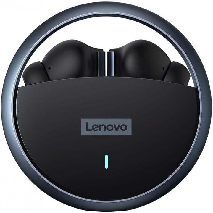 Productafbeelding Lenovo LP60, zwart (Geen ruisonderdrukking, 2 h, Draadloze)