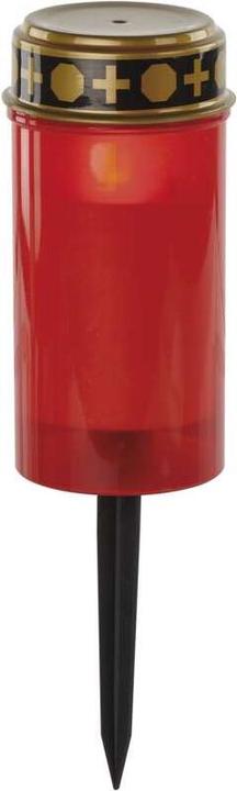 Actual product image Emos LED grave light with ground spike, 25 cm, 2x AA, outdoor/indoor, vintage (1 x)