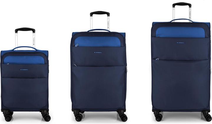 Produktbild Gabol Cloud 4 Rollen Kofferset 3-teilig mit Dehnfalte (113 l, XL (ab 115l))