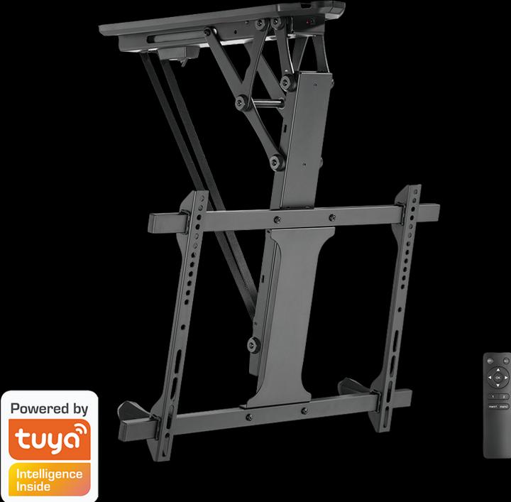Produktbild LogiLink TV-Deckenhalterung, 3270", elektrisch neigbar, 35 kg max. mit App (70", 35 kg)