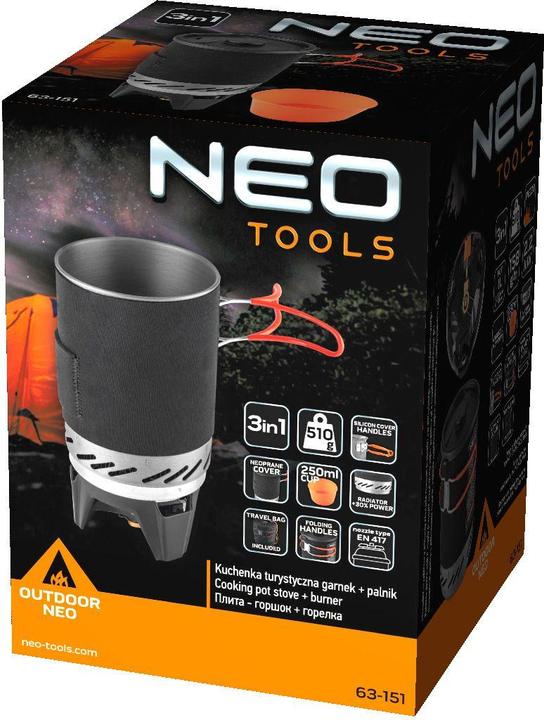 Image du produit Neo Cuisinière - casserole + brûleur