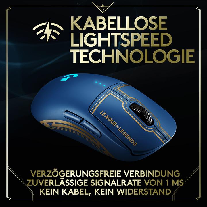 Produktbild Logitech G Pro League of Legends Edition (Kabellos, Kabelgebunden)