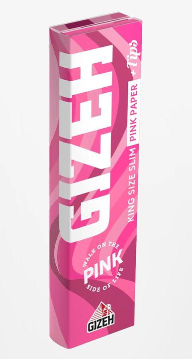 Produktbild ALL Pink King Size Slim + Tips Display 26pcs