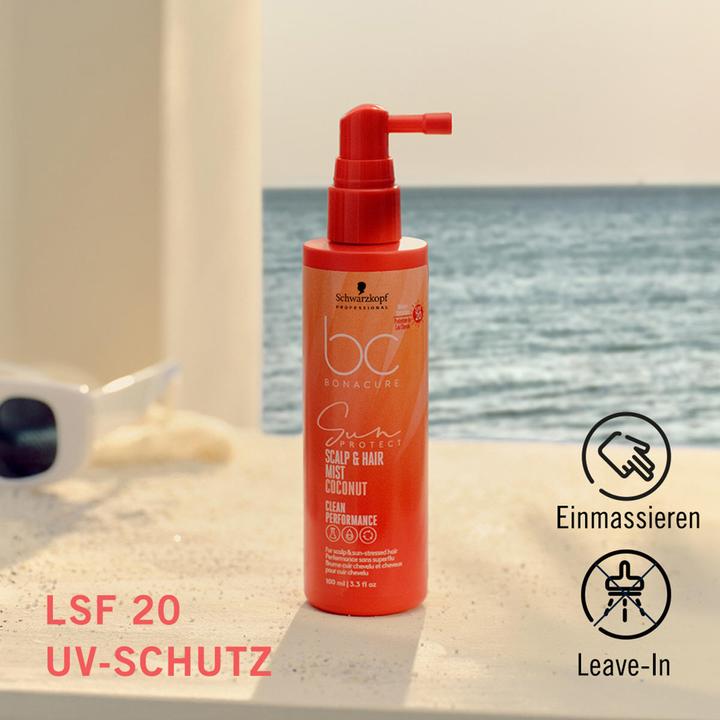 Immagine prodotto Schwarzkopf BC Sun Protect Mist per cuoio capelluto e capelli (100 ml)
