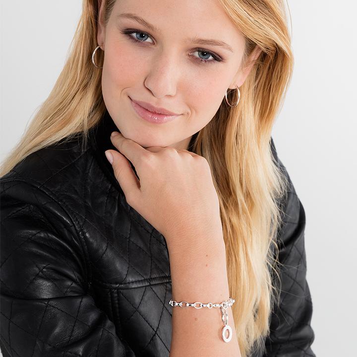 Produktbild Thomas Sabo Charm-Armband Classic Gross (20 cm, Silber)
