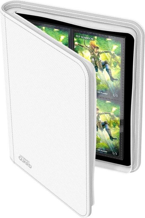 Image du produit Ultimate Guard UGD010352 - Zipfolio 160 - Porte-cartes 8 poches Xenoskin, blanc