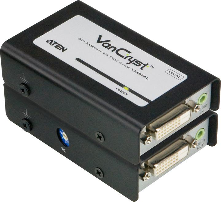 Immagine prodotto Aten VE600A, Cavo estensore DVI a RJ45, trasmettitore/ricevitore