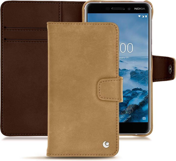 Noreve Housse cuir portefeuille (Nokia 6 (2018))