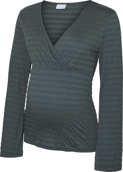 Produktbild Mamalicious Normal geschnitten V-Ausschnitt Top Bluse (L)