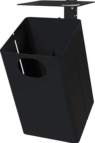 Image du produit Renner Helmuth Combiné cendrier-poubelle d'extérieur, capacité 35 l, h x l x p 537 x 325 x 388 (35 l)