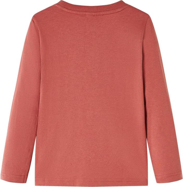 Immagine prodotto VidaXL Camicia a maniche lunghe da bambino Henna 140,Materiale: 100 (140)
