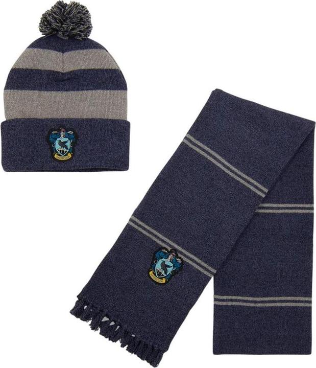 Actual product image Unisex Adult Ravenclaw Hat And Scarf Set