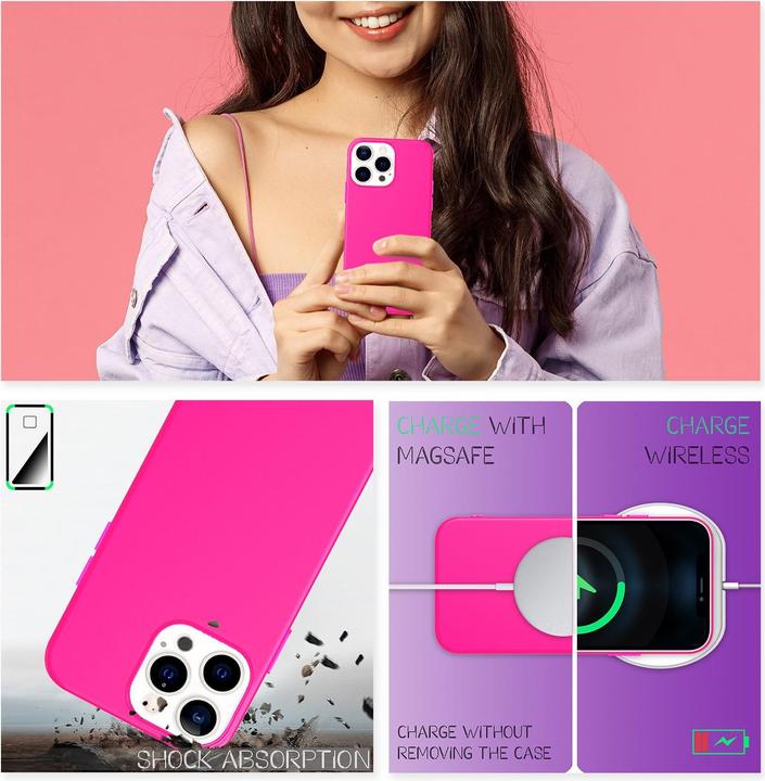 Produktbild Nalia Neon Silikon Handyhülle (Apple iPhone 13 Pro)