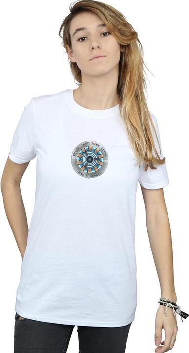 Image du produit - T-shirt AVENGERS ENDGAME TONY STARK HEART - Femme (L)