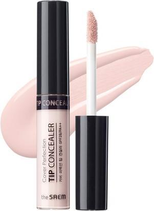 The Saem THESAEM Cover Perfection Tip Concealer SPF28 PA++ 6.5g Brightener (Brighteners)