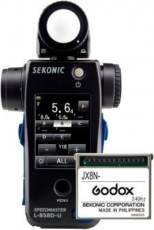 Actual product image Sekonic Exposure meter Speedmaster L-858D with transmitter module Godox (Light meter)